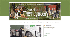 Desktop Screenshot of hennagarden.no